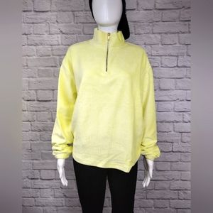 BP + Wildfang Velour Sweater